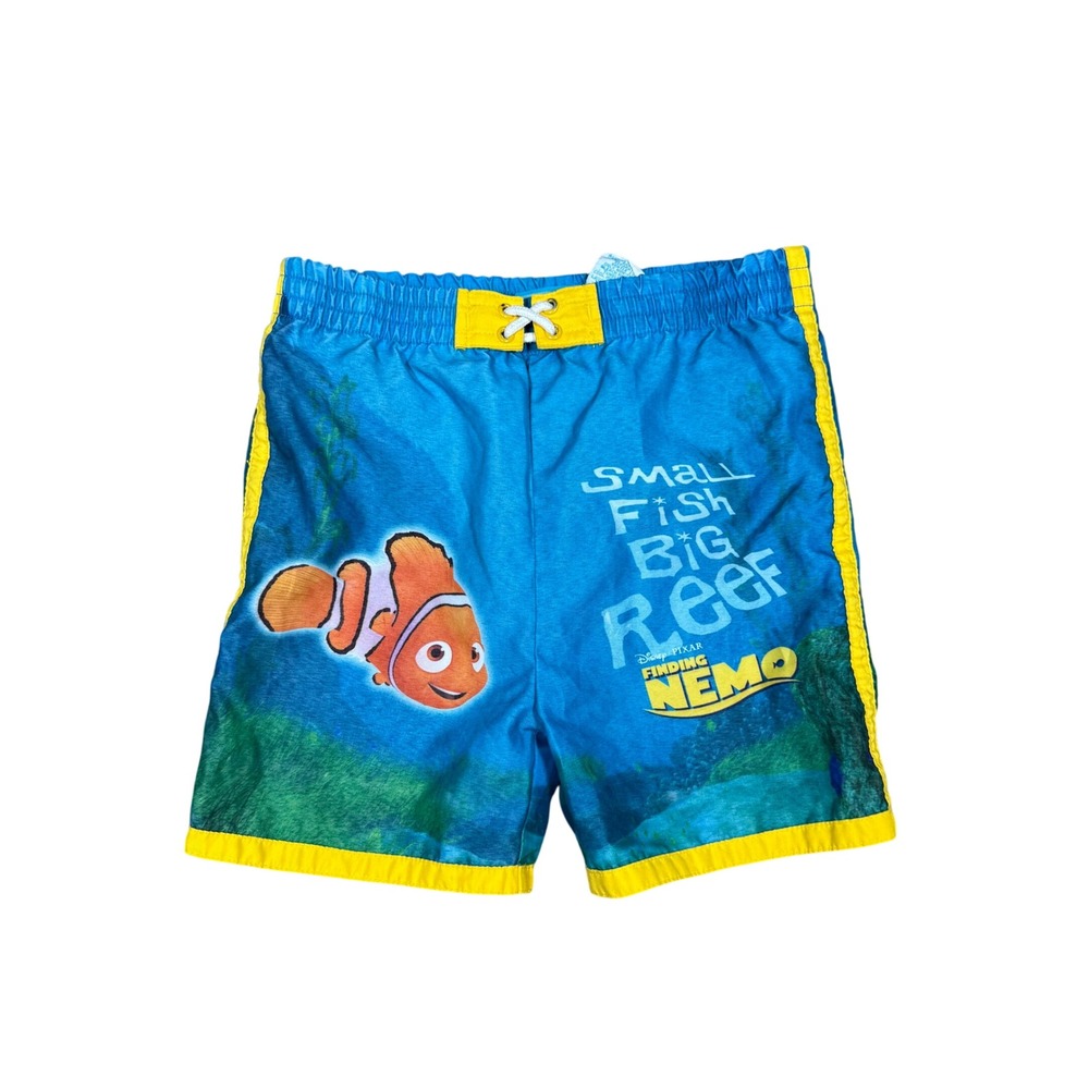 Y2K Disney Pixar Finding Nemo Toddler Swim Trunks 3T